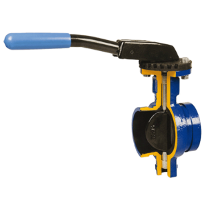 Butterfly valve with grooved ends (Figure 494)