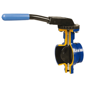 Butterfly valve with grooved ends (Figure 494)