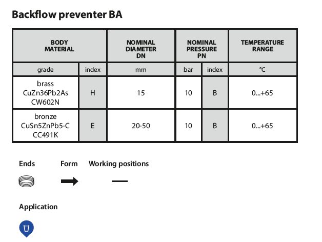  Backflow preventer (Figure 406)